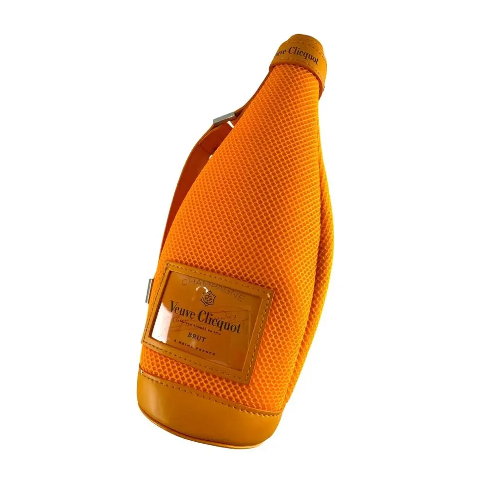 Veuve Clicquot Orange Brut Champagne Sleeve Bottle Insulated Ice Jacket Cove